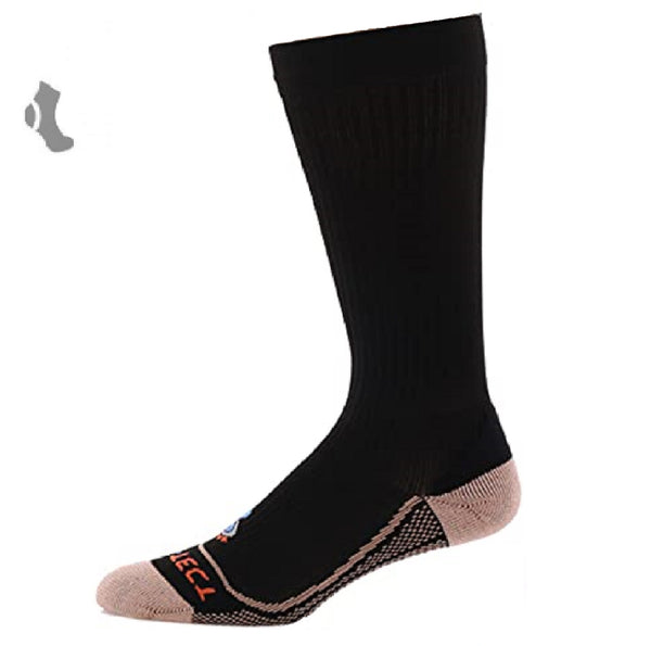 Copper Sole Men's Over The Calf Compression Socks